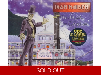 Iron Maiden ‎– The Angel And The Gambler - UK Special Enhanced 3 Track CD Single In Fold Out Gatefold Digipak